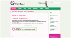 Desktop Screenshot of droomtuinen.nl
